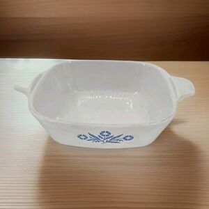 Vintage Corning Ware P-41 Petite Pan Cornflower Blue Casserole Baking Dish